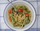 Primi piatti: gli spaghetti estivi