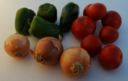 Ricette carne: tacchino tricolore con peperoni, pomodori e cipolle