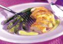 Ricette carne: tacchino in salsa di asparagi e formaggio