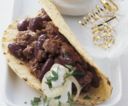 Cucina messicana: tacos con carne