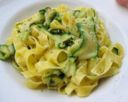 Ricette pasta: tagliatelle con zucchine e aceto balsamico