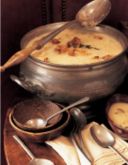 Ricette zuppe: con funghi chiodini e uova