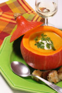 Ricette Halloween: zuppa di segale e zucca