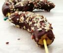 Ricette frutta: frozen banane ricoperte di cioccolato