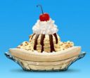 Ricette dessert: banane split con panna