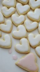 Ricette dolci san Valentino: biscottini rosa a cuore