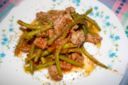 Fotoricetta: carne con i fagiolini