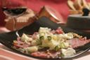Ricette antipasti: carpaccio di manzo con zucchine