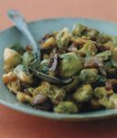 Ricette autunnali: cavolini con mele e castagne