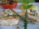 Ricette San Valentino: la coda di rospo o rana pescatrice al pepe verde