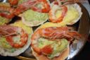 Cenone di Fine Anno: conchiglie di insalata russa di pesce