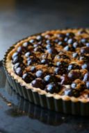 Ricette autunnali: crostata con uva e brandy