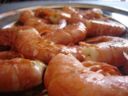 Secondo di pesce con i Gamberoni freddi in agrodolce