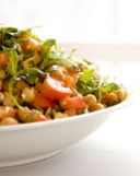 Ricette secondi: insalata di pollo e ceci
