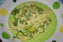 Ricetta pasta con zucchine e zafferano