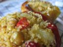 Peperoni ripieni di cous cous ai ceci, la ricetta veloce
