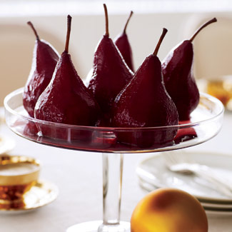 Ricette dessert: pere al vino