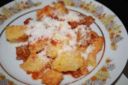 Foto ricetta Artusi: polenta colle salsicce