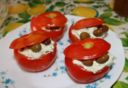 Fotoricetta: pomodori ripieni di caprino