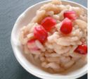 Risotto alla melagrana, primo piatto autunnale