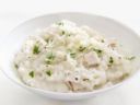 Ricette primi: risotto con gorgonzola robiola e pere