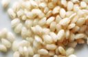 Ricette primi: risotto mantecato al cognac con mandorle