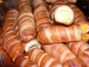 Ricette antipasti: sfoglie al bacon