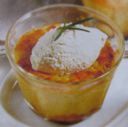 Ricetta del soufflè di mele con gelato alla vaniglia
