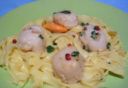 Ricette primi piatti San Valentino: le tagliatelle con le capesante