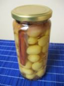 Ricette conserve: uva speziata