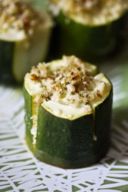 Ricette contorni: zucchine ripiene ai gamberetti