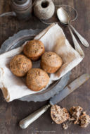 Muffins al farro, olio d’oliva e cioccolato