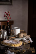 Torta ai pinoli e limoncello