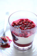 Pannacotta al melograno