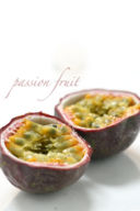 Passion fruit curd