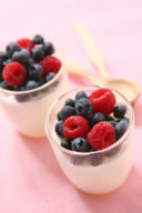 Mousse di yoghurt & piccoli frutti rossi