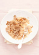 Risotto con castagne, nocciole e tartufo