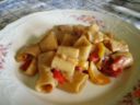 Paccheri pollo e peperoni alla panna‏