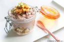 Cheesecake veloce al cioccolato e pistacchi con mascarpone