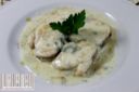 Rana pescatrice al gorgonzola