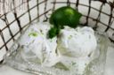 Gelato latte & menta (fresca) al profumo di lime