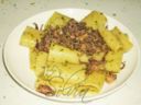 Paccheri pesto e moscardini