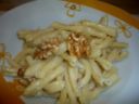 Casarecce al gorgonzola e noci