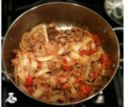 Salsiccia con peperoni e cipolle