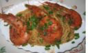 Spaghetti con i gamberi