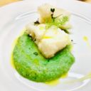 Filetto di Merluzzo e Purè Verde