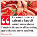 La frase del giorno | Carne rossa e salumi sono il cancro della gastronomia