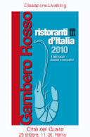 Liveblog | La guida Ristoranti d’Italia 2010 del Gambero Rosso