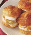 Panini dolci con panna