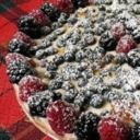 Torta di ricotta ai lamponi